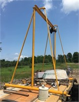 Gantry Crane with Wright Pulley