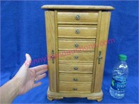 tabletop jewelry cabinet - 15 inch tall