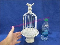 small bird cage table decoration - 13 inch tall