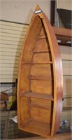 Wooden Boat Style Book Shelf