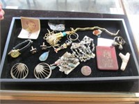 Lot With Misc Items Watch, Earrings & more