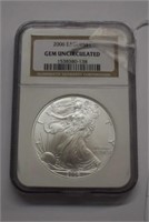 2006 (NGC GEM Uncirculated) American Silver Eagle