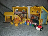 Vintage Fisher-Price Little People Play family