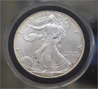 2002 1oz .999 Silver Eagle
