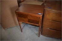 Mid Century Sewing Cabinet Converted to Diorama