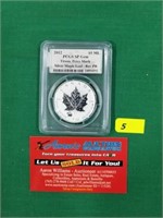 Canadian $5 Mapleleaf Coin 1oz Silver