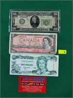 1926 Twenty Dollar Bill & more