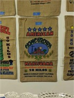 American homegrown marijuana bag