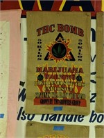 THC bomb marijuana bag