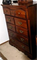 5-DRAWER,  CHEST OF DRAWERS   46" X 38"