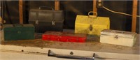 (5) SMALL TOOLBOXES