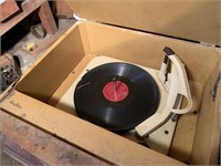 AIRLINE PHONOGRAPH-PRETTY ROUGH CONDITION
