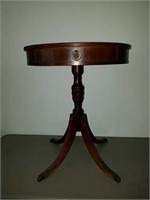 Duncan Phyfe style drum table