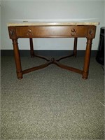Henredon Vintage marble top table