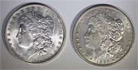 1889 & 97 MORGAN DOLLARS BU