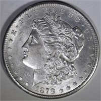 1878-CC  MORGAN DOLLAR AU/BU