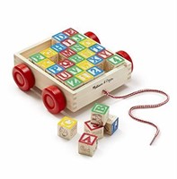 Melissa And Doug ABC,123 Block Cart