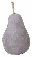 (2) Small Cement Pear Decoration and Paperweight