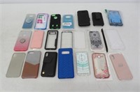 Lot of (20) Various Phone Cases/Sizes