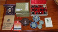 Asian Teapot & Miniatures