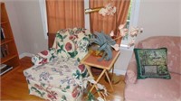 Arm Chair & Tray Table