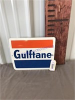 Gulftane tin sign