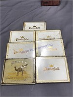 Chesterfield & Camel tins