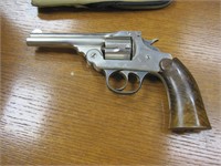 Gun IVER JOHNSON Nickel Plated Revolver