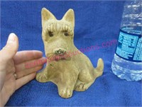 old scotty dog door stop or bookend (cast iron)
