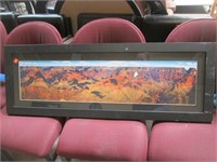 2 Panoramic Views Of Grand Canyon In Black Frames