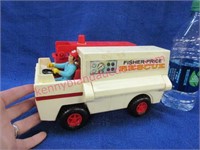 1974 fisher-price rescue truck toy