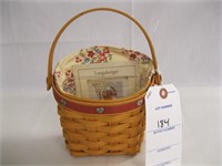 2001 SWEETHEART RED LOVE NOTES BASKET