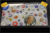 Trays of Political Pins * (2) CHOICE