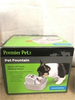 Premier pet fountain new condition