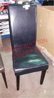 Tall back leather chair