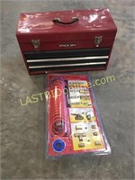 Tool box and air compressor kit