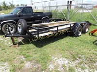 16' Tandem Axle Trailer with Car Ramps