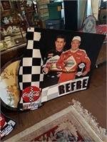 NASCAR Coca-Cola poster