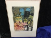 1978 David Driesbach Artist's Proof Etching