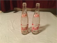2 1950s Knoxville Pepsi Bottles