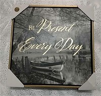 Be Present Every Day Canvas Print