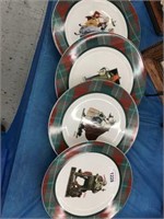 Four Collector Plates