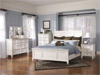 Ashley B672 Prentice King 5 pc Bedroom Suite