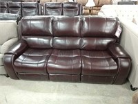 Ashley - Top Grain Leather PWR Rec Sofa