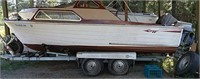 Grady White Wood Boat W/ Evinrude & Mercury Motor