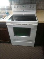 Whirlpool glass top stove