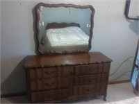 6 drawer dresser with mirror