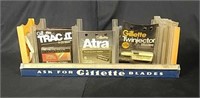 Gillette Razor Counter Top Display