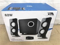 Cyber Acoustics subwoofer and sound system