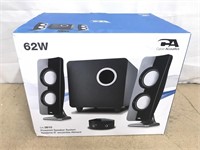 Cyber Acoustics subwoofer and sound system